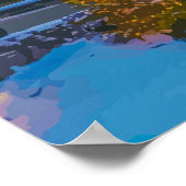 Rovaniemi, Finland - Magische Aurora  Poster (Hoek)