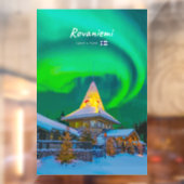 Rovaniemi, Finland - Magische Aurora Raamsticker (Vel 2)