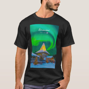 Rovaniemi, Finland - Magische Aurora  T-shirt