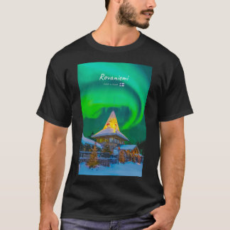 Rovaniemi, Finland - Magische Aurora  T-shirt