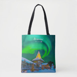 Rovaniemi, Finland - Magische Aurora Tote Bag