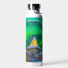 Rovaniemi, Finland - Magische Aurora Waterfles