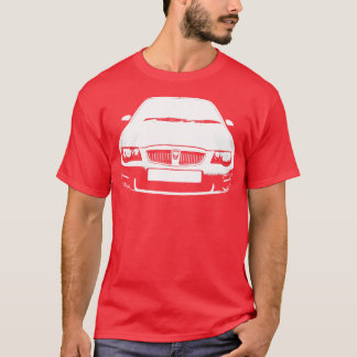 Rover 25 klassieke monoblock wit t-shirt