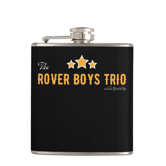 Rover Boys Trio 6 oz. Heupflesje Heupfles (Voorkant)