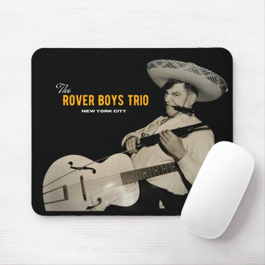 Rover Boys Trio "Wild Man" Muismat (Met muis)