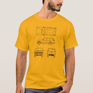 Rover Car Classic  Hiking Duck T-shirt