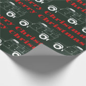 Rover Defender kerstpapier, cadeaupapier, SUV Cadeaupapier (Hoek)