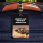 Rover & Descent Stage voor Mars Science Laboratory Bagagelabel<br><div class="desc">Artistiek's concept van de rover en afdaling podium voor Mars Science Laboratory ruimtesonde tijdens de laatste minuut voordat de Curiosity rover raakt op het oppervlak van Mars.</div>