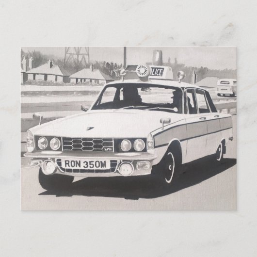 Rover P6 3500 V8 Briefkaart (Voorkant)