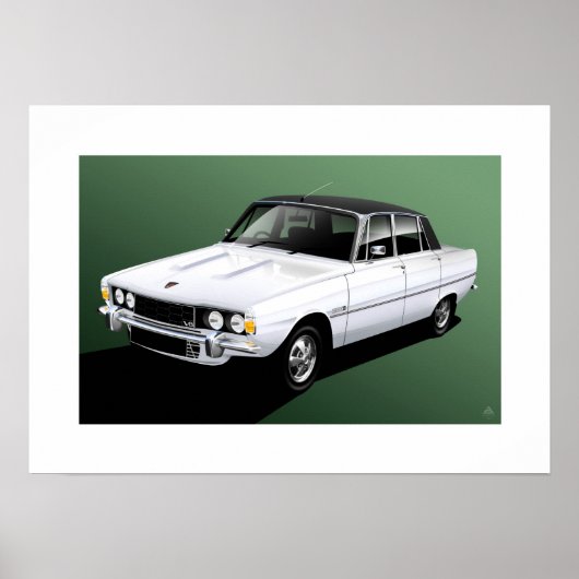 Rover P6 3500 V8 Poster (Voorkant)
