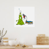 Rover razzing Martian Poster (Keuken)