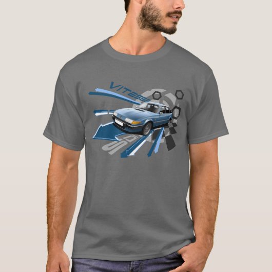 Rover sd1 Vitesse t-shirt (Voorkant)