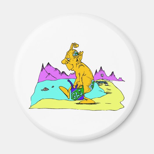 Rover zonder benzine magneet (Voorkant)