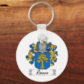 Rovere Family Crest Sleutelhanger (Voorkant)