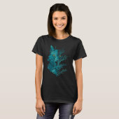 Roverwolf Bosdier Maneschijn Wolf T-shirt (Voorkant volledig)