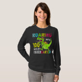 Roving tot 100 dagen Kindergarten T-shirt (Voorkant volledig)