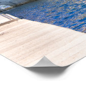 Rovinj fotoprint of poster. kust van het Adriatisc Poster (Hoek)