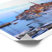 Rovinj Harbor, Croatia Poster (Hoek)