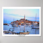 Rovinj Harbor, Croatia Poster (Voorkant)