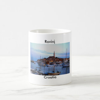 Rovinj Harbour, Kroatië Koffiemok