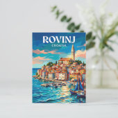 Rovinj Kroatië Briefkaart (Staand voorkant)