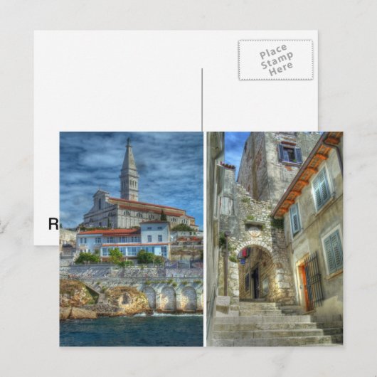 Rovinj, Kroatië Briefkaart (Voorkant / Achterkant)