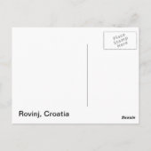 Rovinj, Kroatië Briefkaart (Achterkant)