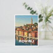 Rovinj Kroatië Reizen Briefkaart (Staand voorkant)