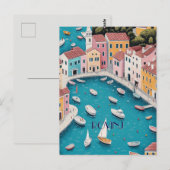 Rovinj Kroatië Reizen Briefkaart (Voorkant / Achterkant)