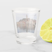 Rovinj Kustlijn Shot Glas (Achterkant)