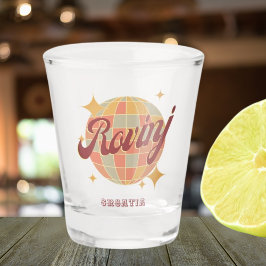 Rovinj stad Kroatië Hrvatska Retro Vintage Shot Glas