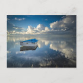 Row Boat op het water Briefkaart (Voorkant)