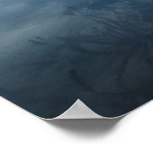 Row Boat op het water Poster (Hoek)