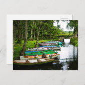 Row Boats, Killarney, Ierland Briefkaart (Voorkant / Achterkant)