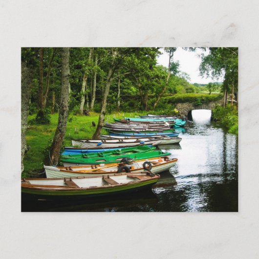Row Boats, Killarney, Ierland Briefkaart (Voorkant)