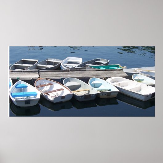 Row Boats Poster (Voorkant)