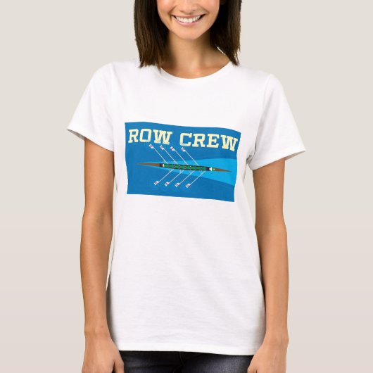 Row Crew, Bemanningsteam T-Shirt (Voorkant)