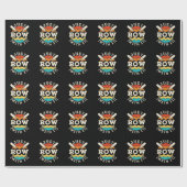 Row gewoon met het grappige roeiteam cadeaupapier (Vlak)