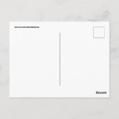 ROW HERBERGT KLEURRIJKE KUNST BRIEFKAART (Achterkant)