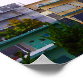 Row Homes Poster (Hoek)