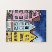 ROW HOUSSEN ART JIGSAW PUZZLE LEGPUZZEL (Horizontaal)