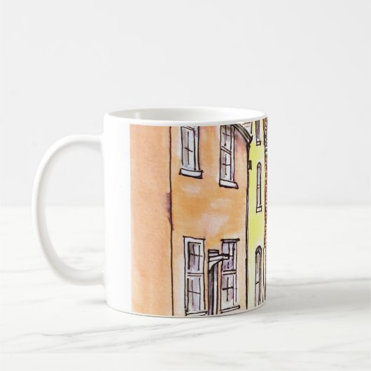 Row Of Houses Koffiemok (Links)