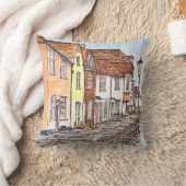 Row Of Houses Kussen (Deken)