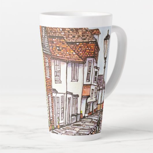 Row Of Houses Latte Mok (Rechterhoek)