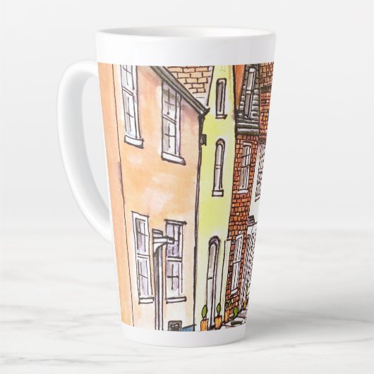 Row Of Houses Latte Mok (Linkerhoek)