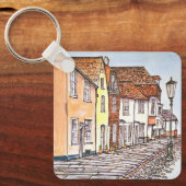 Row Of Houses Sleutelhanger (Voorkant)