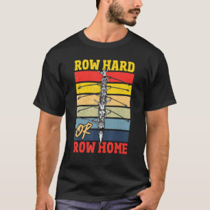 Row- of roesthuisroeperingsschema t-shirt