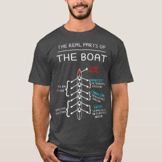 Row Row Race Boat Coxswain T-shirt