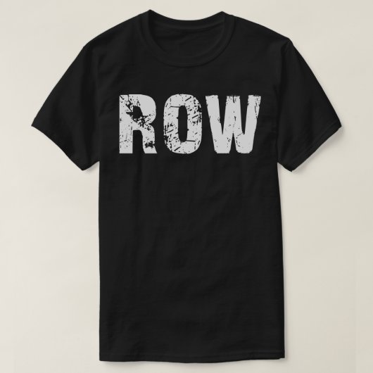ROW T-SHIRT (Design voorkant)