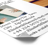 Row van oude boeken, schrijvers die het Boeken ond Poster (Hoek)